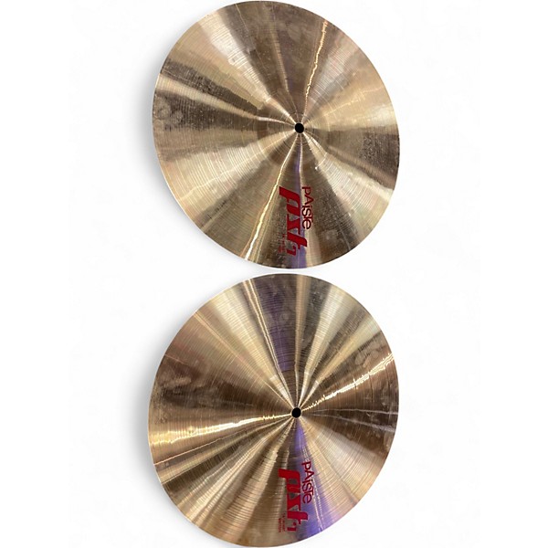 Used Paiste 14in PST7 Hi Hat Pair Cymbal