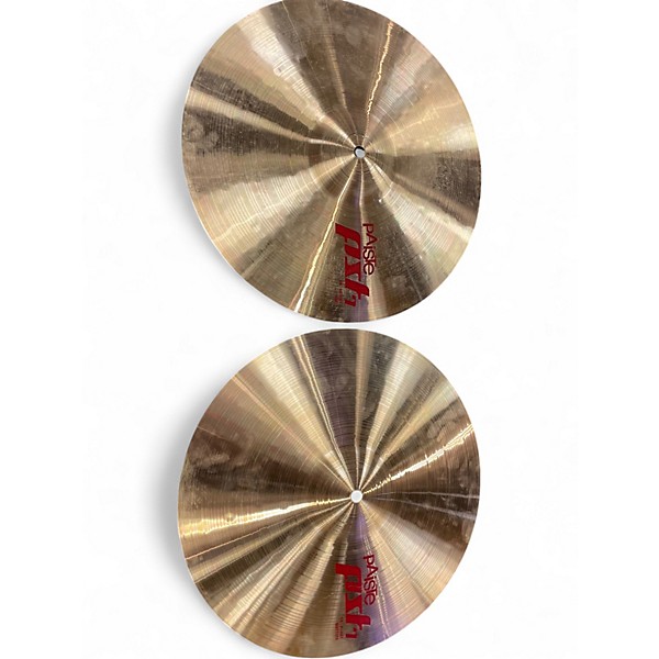 Used Paiste 14in PST7 Hi Hat Pair Cymbal