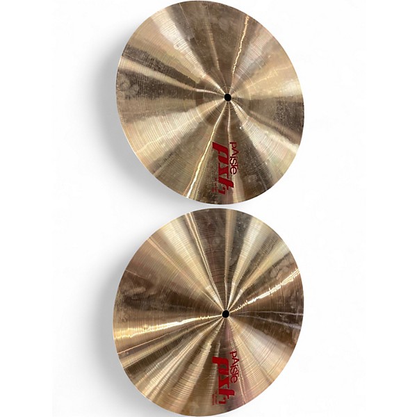 Used Paiste 14in PST7 Hi Hat Pair Cymbal