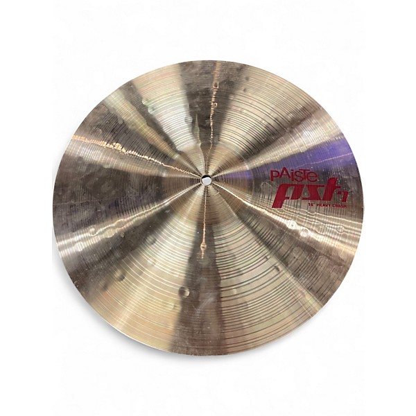 Used Paiste 16in PST7 Heavy Crash Cymbal