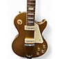 Used 2013 Gibson 52’ Les Paul Tribute Double Gold Solid Body Electric Guitar thumbnail