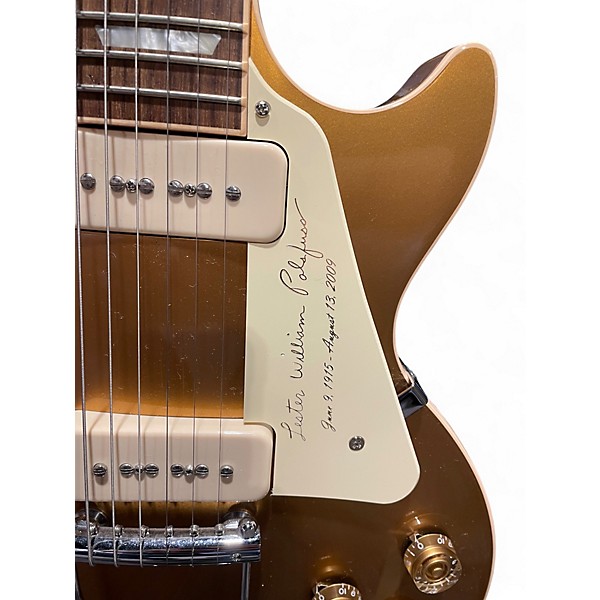 Used 2013 Gibson 52’ Les Paul Tribute Double Gold Solid Body Electric Guitar
