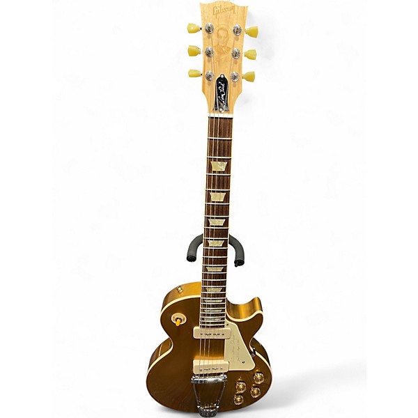 Used 2013 Gibson 52’ Les Paul Tribute Double Gold Solid Body Electric Guitar
