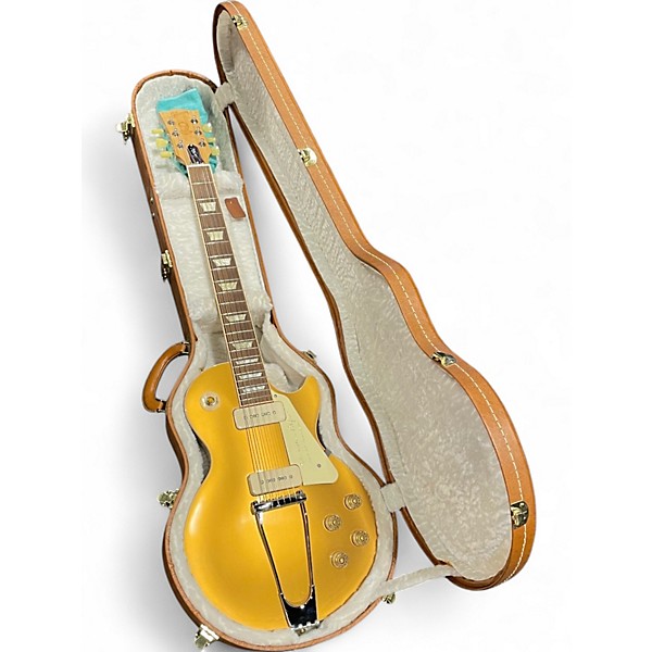 Used 2013 Gibson 52’ Les Paul Tribute Double Gold Solid Body Electric Guitar