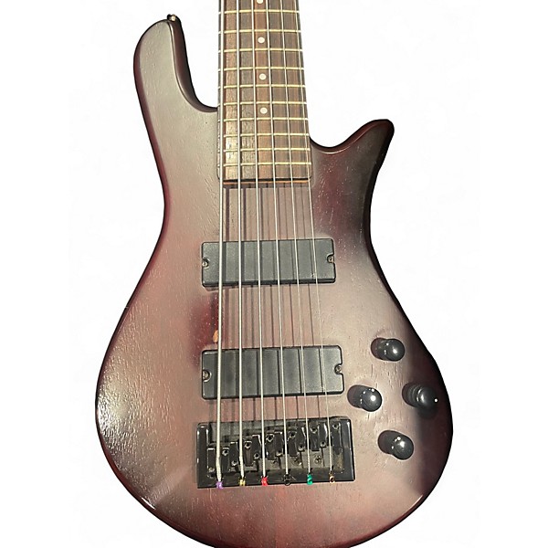 Used Spector Legend 6 Classic Black Cherry Electric Bass Guitar
