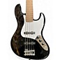 Used Squier Affinity Jazz Bass V 5 String Black Electric Bass Guitar