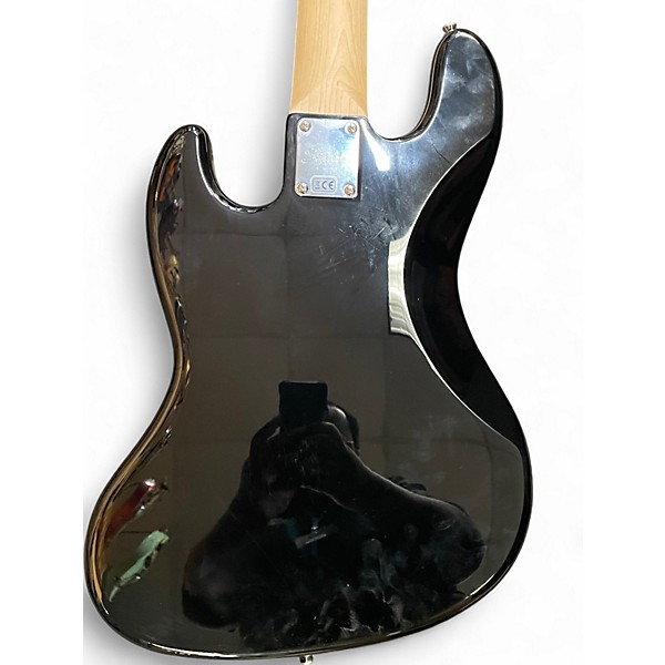 Used Squier Affinity Jazz Bass V 5 String Black Electric Bass Guitar
