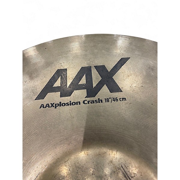 Used SABIAN 18in AAX Crash Cymbal