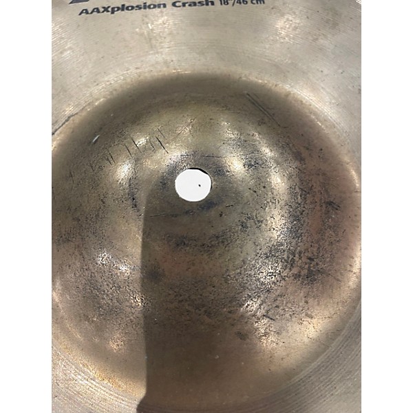 Used SABIAN 18in AAX Crash Cymbal