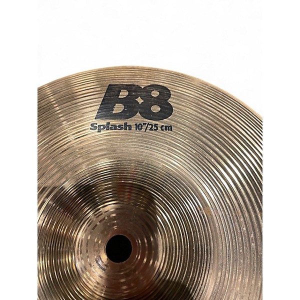 Used SABIAN 10in B8 Splash Cymbal