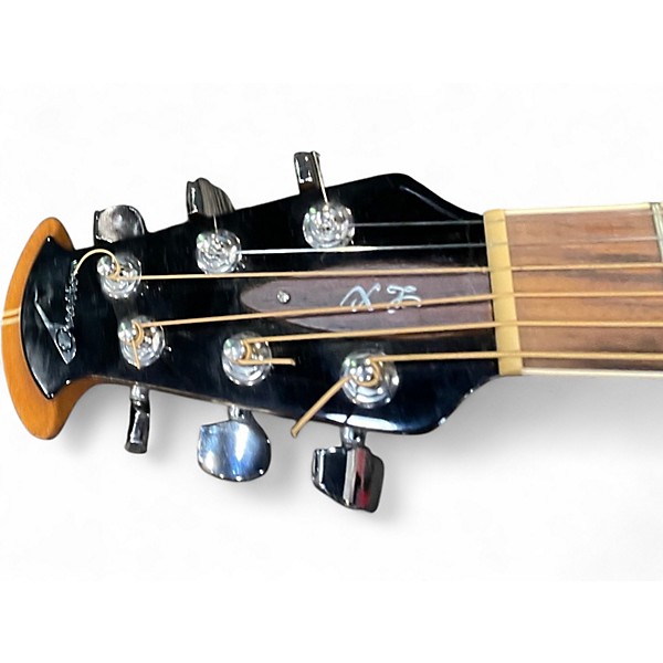 Used Ovation 1771LX Standard Balladeer Natural Acoustic Electric Guitar