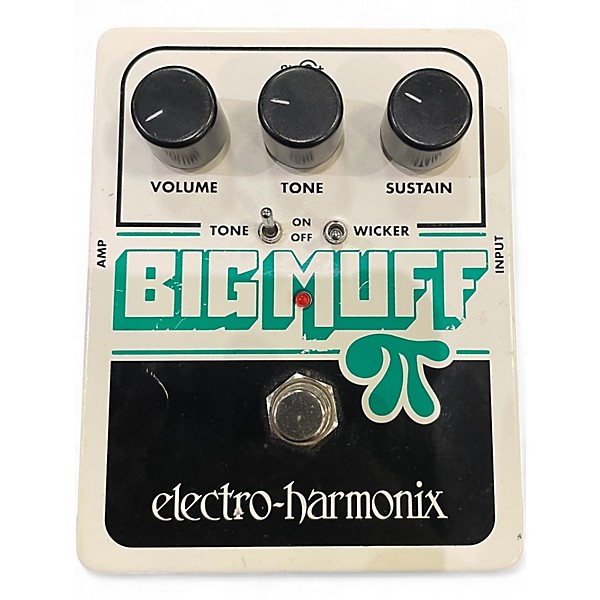 Used Electro-Harmonix Big Muff Tone Wicker Distortion Effect Pedal