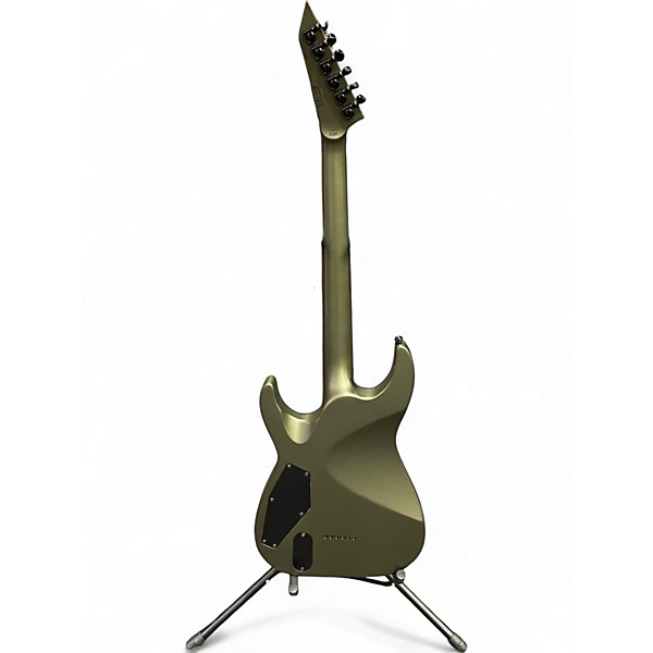 Used ESP LTD MH401NT Metallic Green Solid Body Electric Guitar