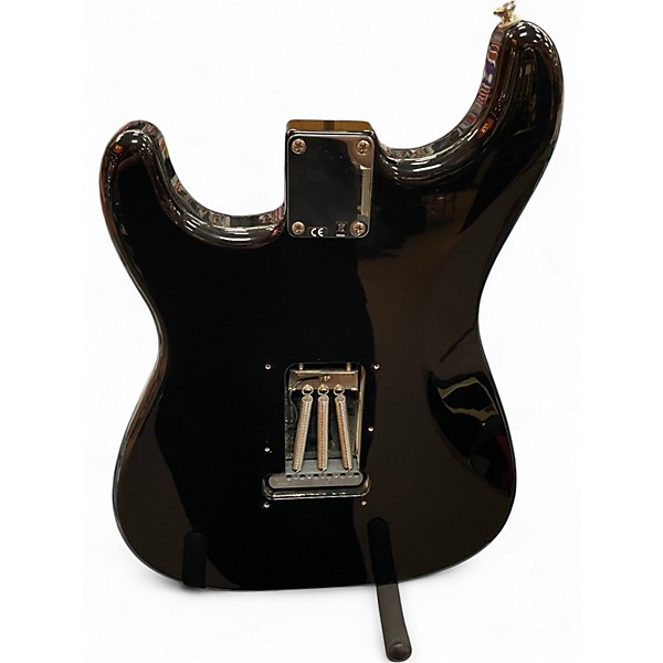 Used Fender Standard Stratocaster Black Solid Body Electric Guitar