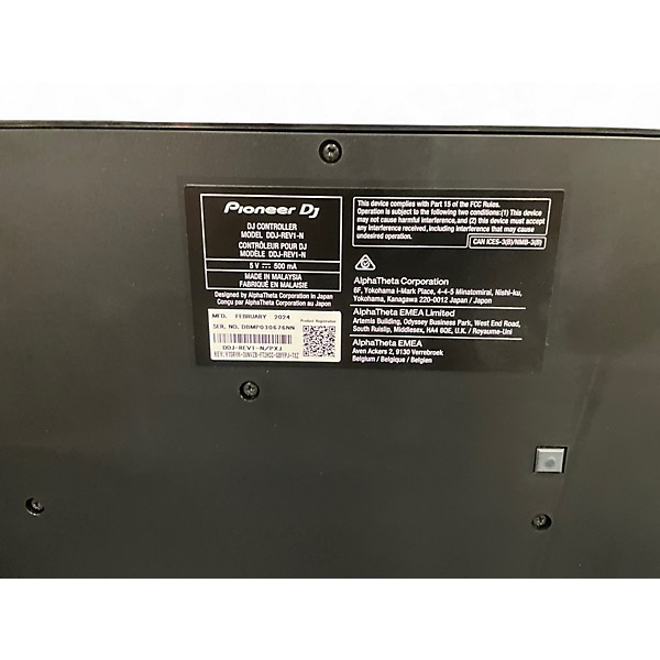 Used Pioneer DJ DDJ-REV1 DJ Controller