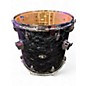 Used Stone Custom Drums 3 Piece 3 Ply Black Diamond Pearl Drum Kit