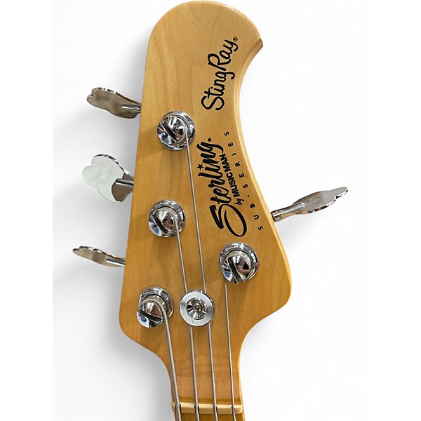 Used Sterling by Music Man STINGRAY SUB Seafoam Green Electric Bass Guitar