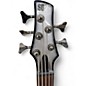 Used Ibanez SR305 5 String Black and Silver Electric Bass Guitar