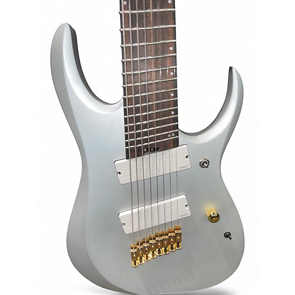 Used Ibanez RGDMS8 GREY Solid Body Electric Guitar