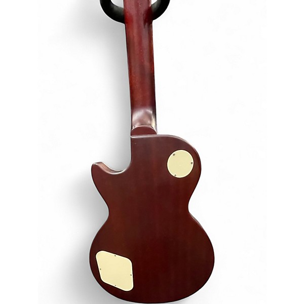 Used 2015 Epiphone Limited Edition Les Paul Traditional Pro Metallic Gold Solid Body Electric Guitar