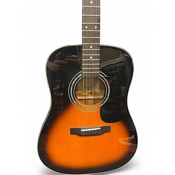 Used Zager ZAD-20/VS 2 Color Sunburst Acoustic Guitar