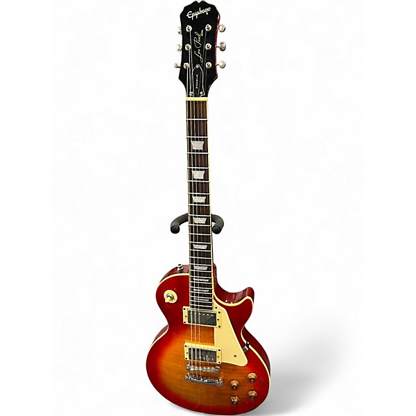 Used Epiphone Les Paul Standard Heritage Cherry Sunburst Solid Body Electric Guitar
