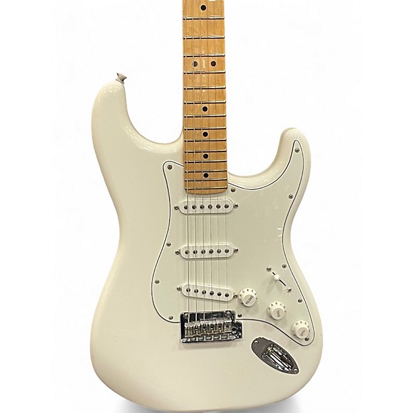 Used Fender Player Stratocaster WHITE  Solid Body Electric Guitar
