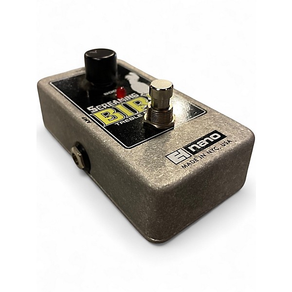 Used Electro-Harmonix Screaming Bird Treble Booster Effect Pedal