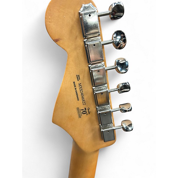 Used Fender 70TH Anniversary Strat Alpine White Solid Body Electric Guitar