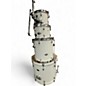 Used Pearl 5 Piece Export White Drum Kit