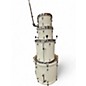 Used Pearl 5 Piece Export White Drum Kit
