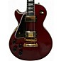Used Gibson Les Paul Custom Left Handed Trans Crimson Red Electric Guitar