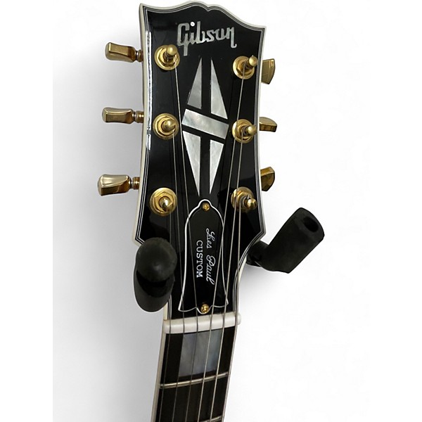 Used Gibson Les Paul Custom Left Handed Trans Crimson Red Electric Guitar