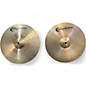 Used Bosphorus Cymbals 14in TRADITIONAL HIHAT PAIR Cymbal thumbnail