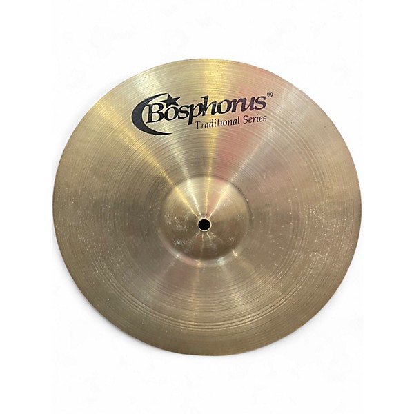 Used Bosphorus Cymbals 14in TRADITIONAL HIHAT PAIR Cymbal