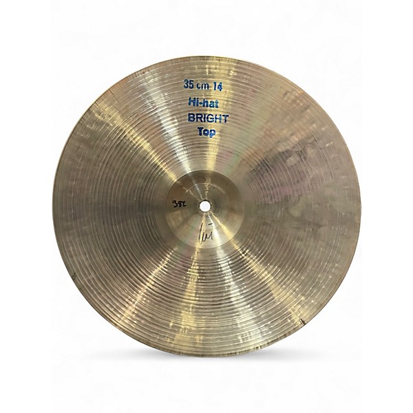 Used Bosphorus Cymbals 14in TRADITIONAL HIHAT PAIR Cymbal