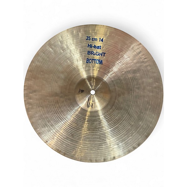 Used Bosphorus Cymbals 14in TRADITIONAL HIHAT PAIR Cymbal