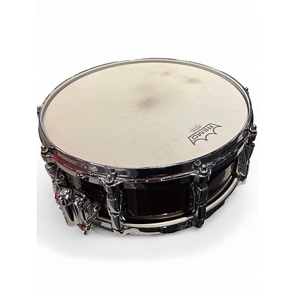 Used Pearl 14X5 Reference Snare Black Cherry Drum