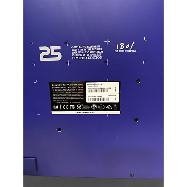 Used Native Instruments maschine+ 25th anniversary edition Production Controller