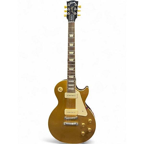 Used Gibson les paul standard 50s p90 goldtop Solid Body Electric Guitar