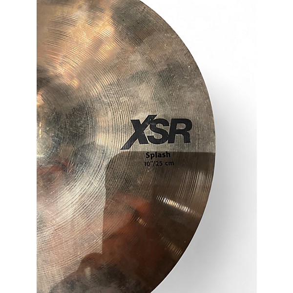 Used SABIAN 10in XSR SPLASH Cymbal