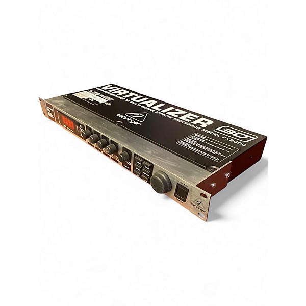 Used Behringer Virtualizer 3D FX2000 Multi-Effects Processor Effect Pedal Package