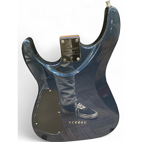Used Jackson DX10 Coblat Blue Solid Body Electric Guitar