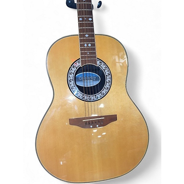 Used Ovation CC157 Natural Acoustic Electric Guitar