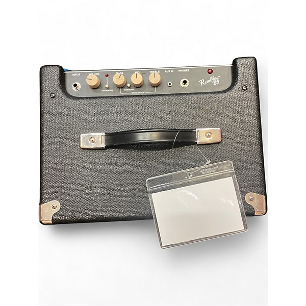 Used Fender Rumble 25 25W 1x8 Bass Combo Amp