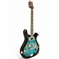 Used PRS SE Hollowbody II Piezo Peacock Blue Hollow Body Electric Guitar