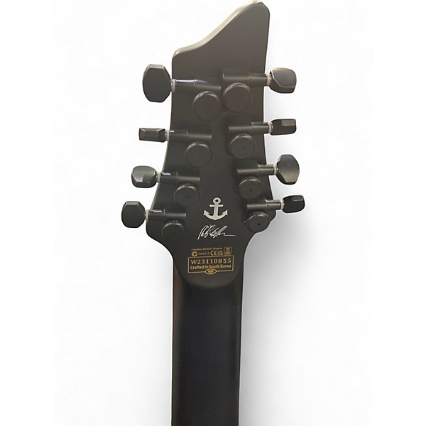 Used Schecter Guitar Research C-8 Multiscale Rob Scallon White Solid Body Electric Guitar