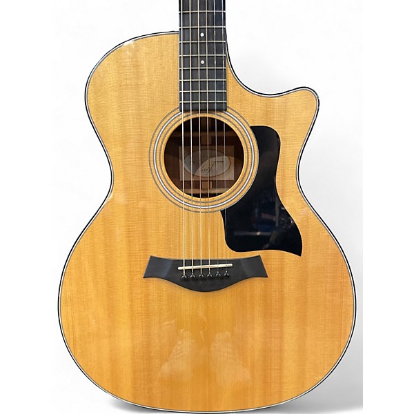 Used 2014 Taylor 314CE Natural Acoustic Electric Guitar