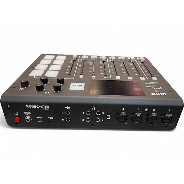 Used RODE CASTER PRO Audio Interface