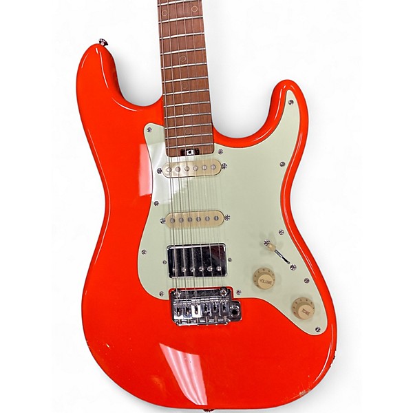 Used Schecter Guitar Research Nick Johnston Traditional Orange Solid Body Electric Guitar